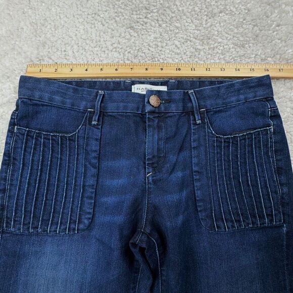 Habitual Flare Wide leg Jeans Ablaze Dark Wash - Picture 7 of 10